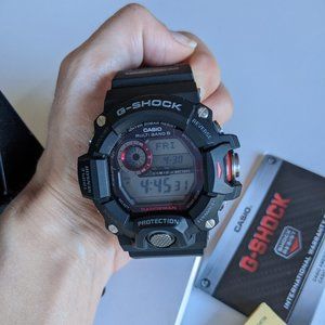 CASIO Men's G-Shock Rangeman Solar 3410 20Bar water resistant Black